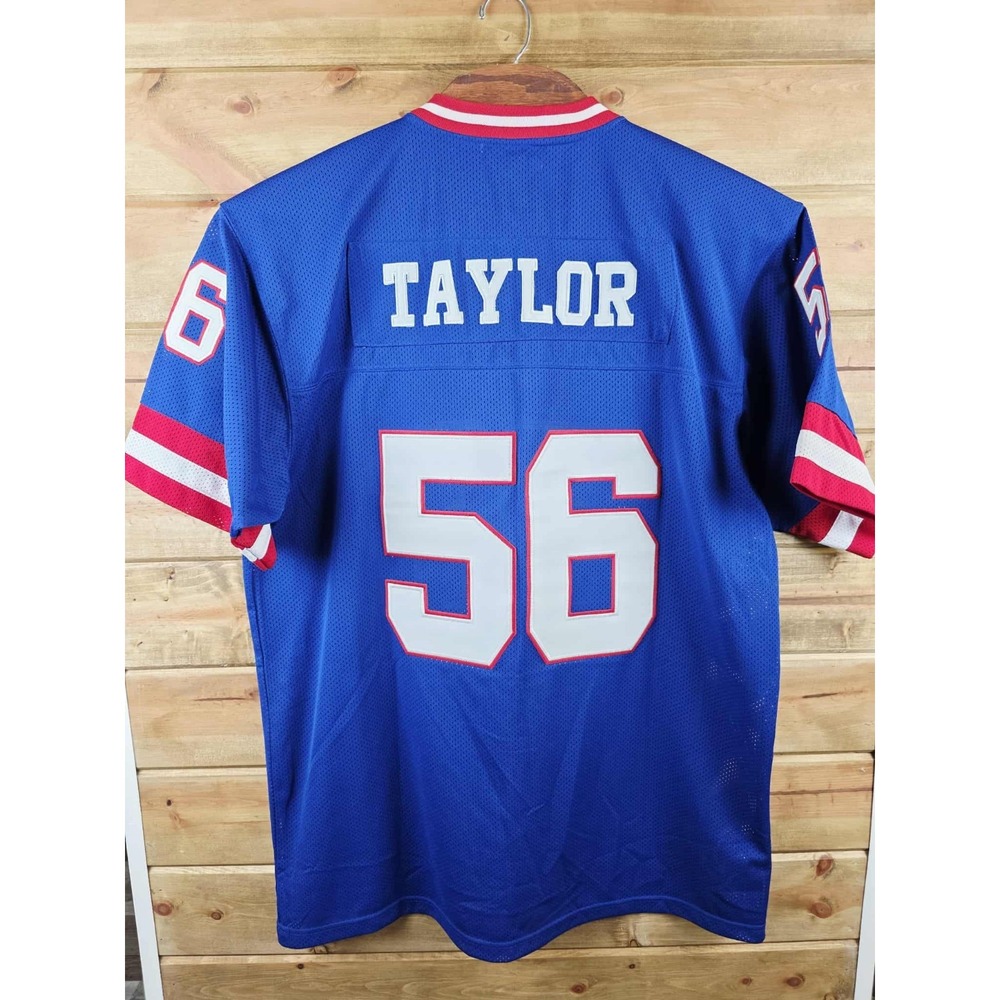 Super Bowl XXV LAWRENCE TAYLOR NY GIANTS JERSEY 2XL MITCHELL NESS Stitched 1990
